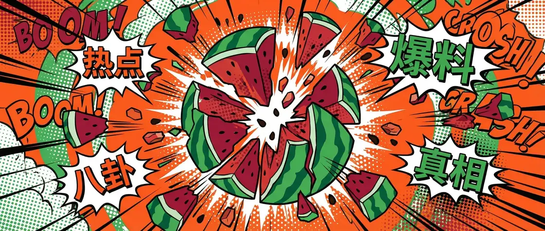 千岁小梅 今日头瓜爆炸漫画横幅